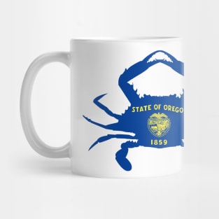 Oregon Crab Flag Mug